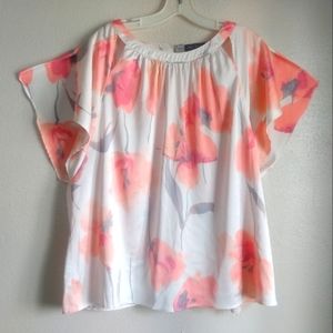 The limited women's extra large satin blouse